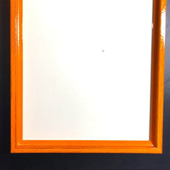 Vibrant Orange Glossy Colorful Frame - Ready to Use - 8x10 - w/Hardware - New - Picture 10 of 13